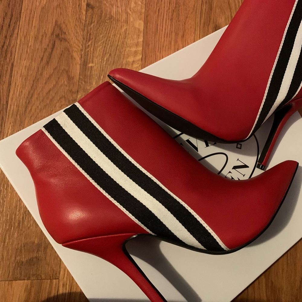 Steve Madden Red Booties